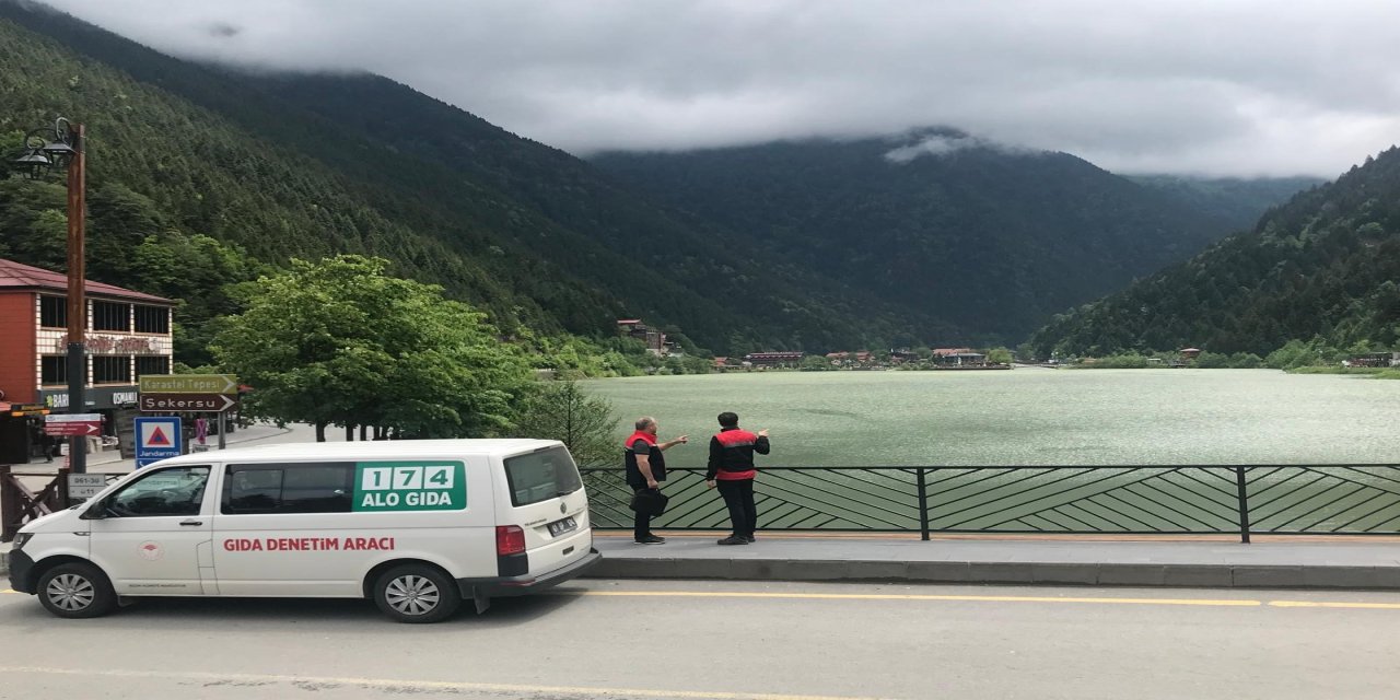 Uzungöl'de turizm sezonu öncesi sıkı denetim