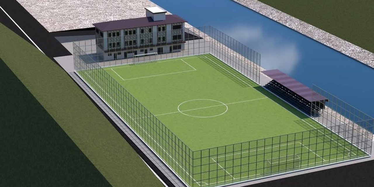 Çamlıhemşin’e doğa dostu Modern Spor Tesisi yapılıyor