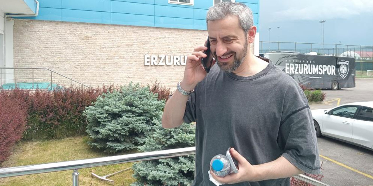 Teknik direktör Serkan Özbalta Erzurum’da