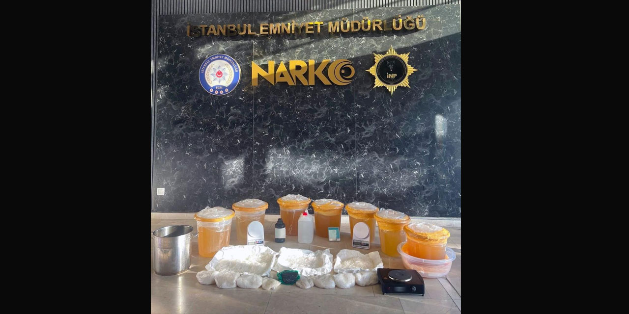 Küçükçekmece'de narkotik operasyonu: Yaklaşık 90 kilo uyuşturucu ele geçirildi