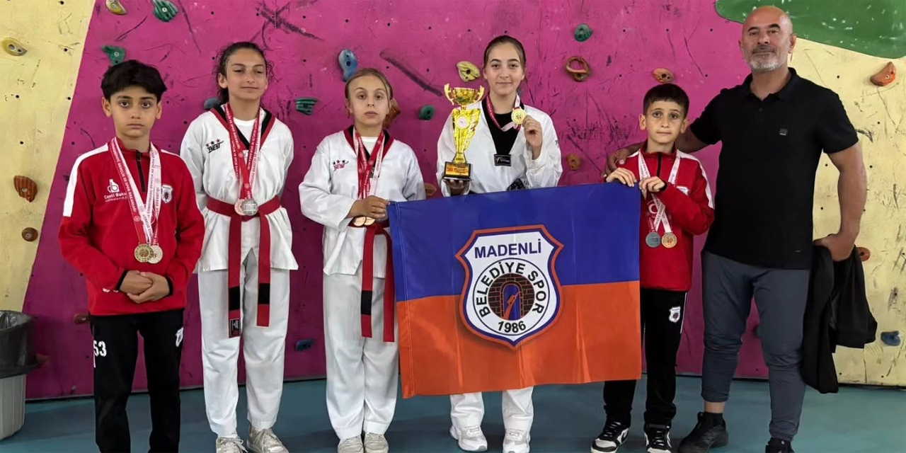 Madenli Belediyespor Kulübü’nden Rize’de Madalya Yağmuru