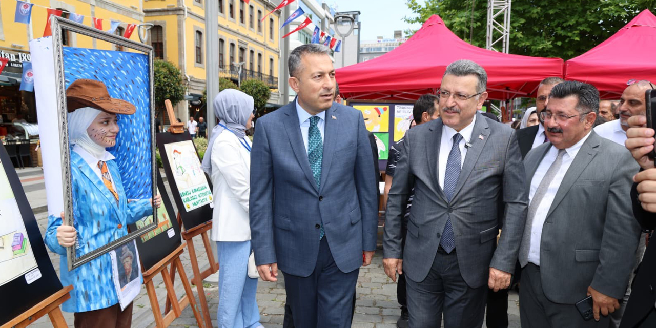 Trabzon'da Kültür ve Sanat Festivali renkli görüntülere sahne oldu