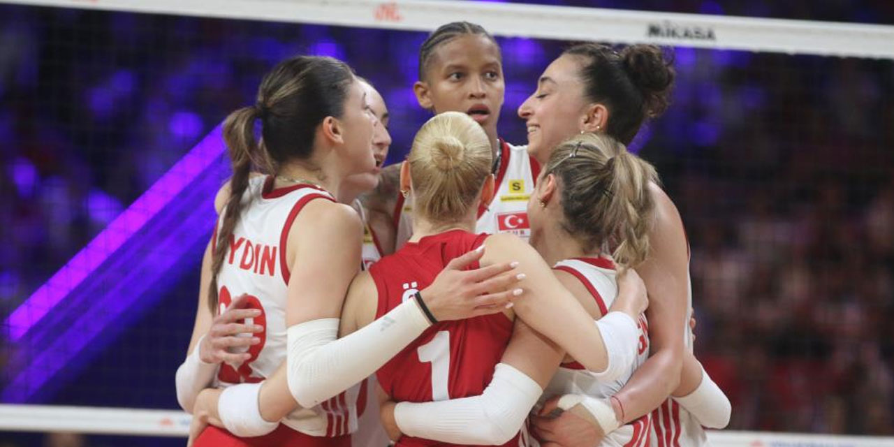 A Milli Kadın Voleybol Takımı, Almanya’yı 3-2 mağlup etti