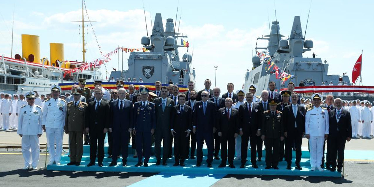 Cumhurbaşkanı Erdoğan: "Askeri gemi inşa sanayimiz, 103 yıllık cumhuriyet tarihimizin en yoğun ve en verimli günlerini yaşıyor"