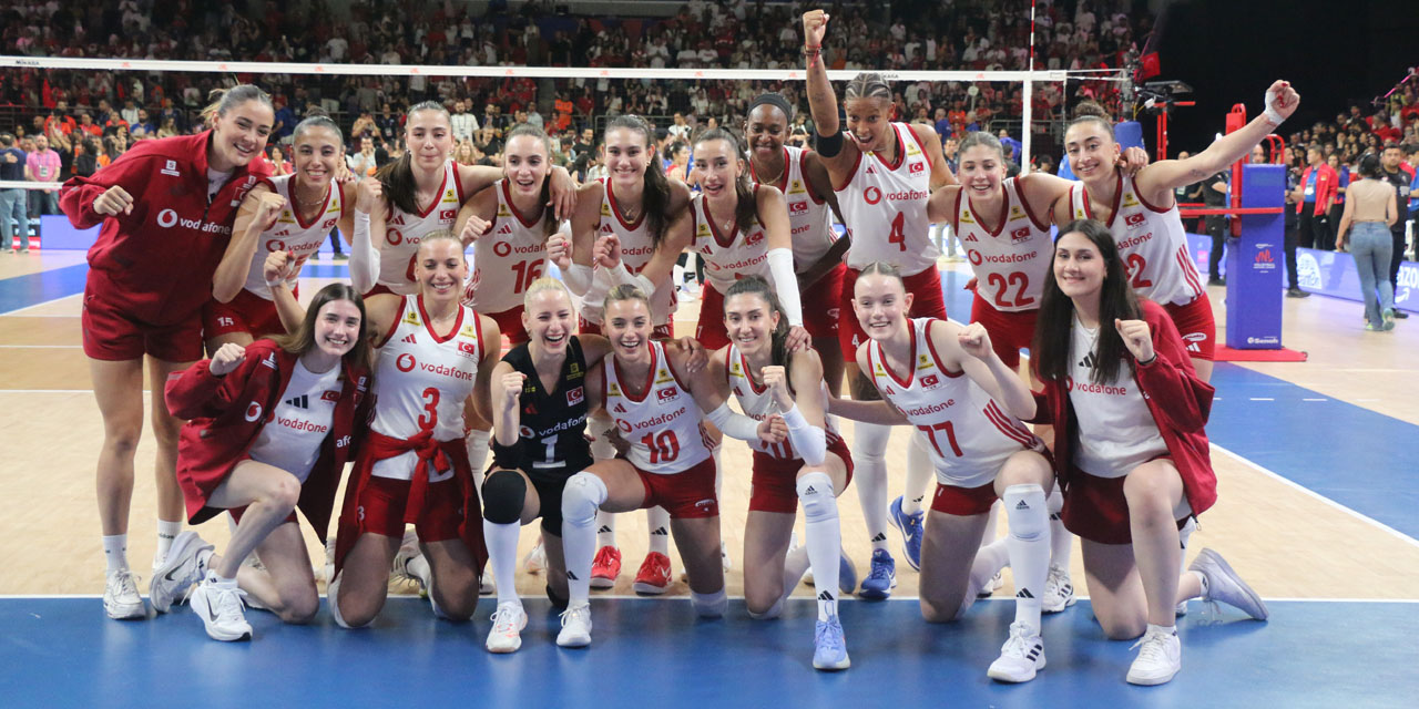 A Milli Kadın Voleybol Takımı, Çin’i 3-2 mağlup etti