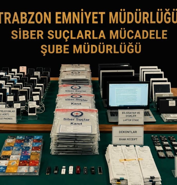 Trabzon merkezli 11 ilde yasadışı bahis ve dolandırıcılık operasyonu
