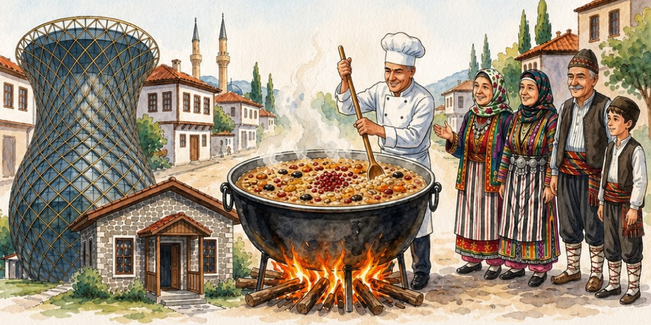 Çay Çarşısı’nda Vatandaşlara Aşure Dağıtılacak