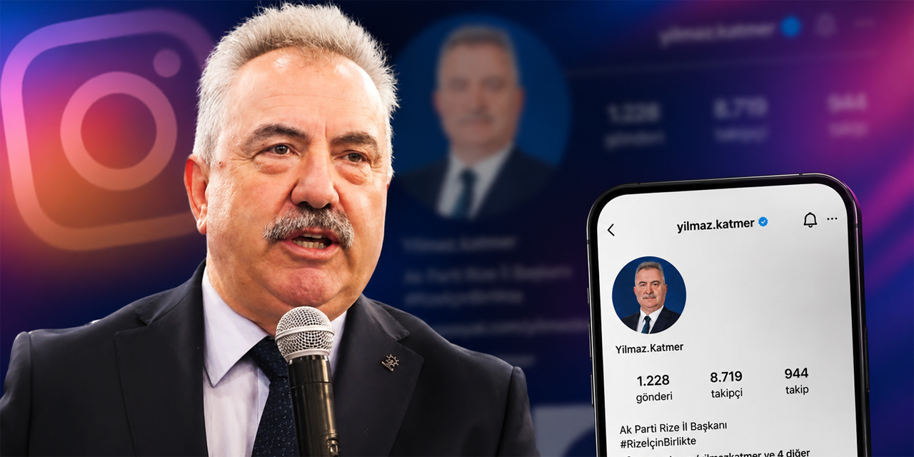 AK Parti Rize İl Başkanı Yılmaz Katmer’in Instagram Hesabı yeniden açıldı