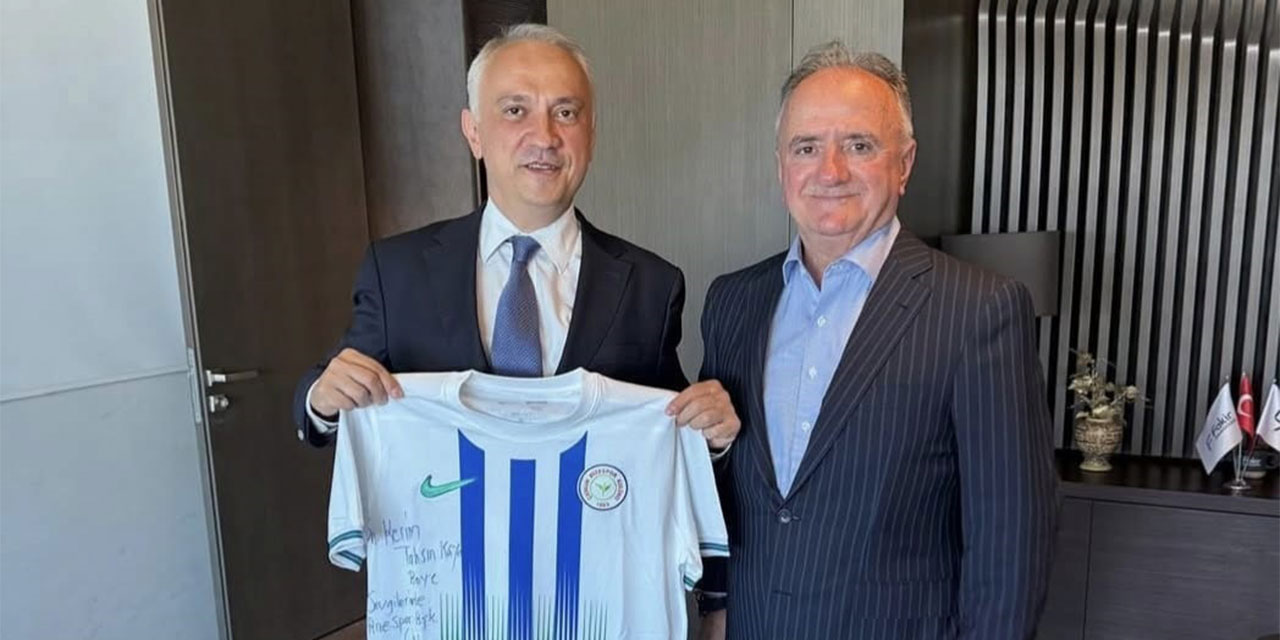 Ali İhsan Kaya’dan Çaykur Rizespor Başkanı Saruhan’a Anlamılı Ziyaret!