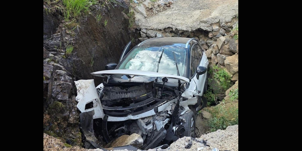 Giresun'da otomobil su kanalına düştü: 1 ölü, 4 yaralı