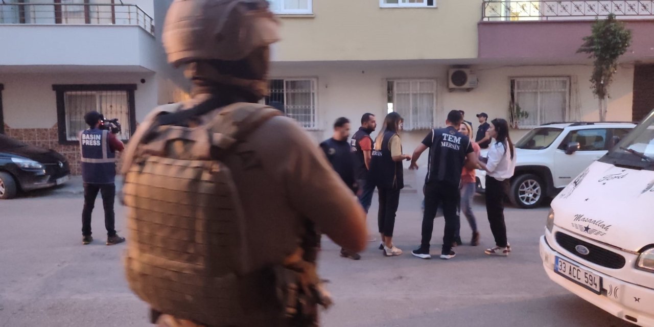 Mersin'de Pkk, Deaş Ve Fetö'ye Eş Zamanlı Şafak Operasyonu: 4 Gözaltı