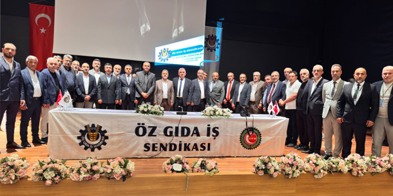 Öz Gıda İş Sendikası Rize Şube Başkanlığına Fatih Kandemir Yeniden Seçildi