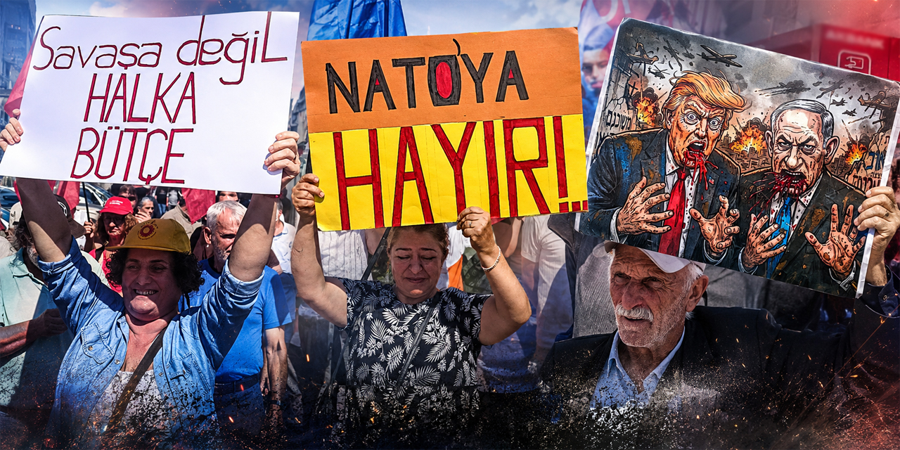 Ardeşen'de NATO Karşıtı Protesto: Savaşa değil, Halka bütçe