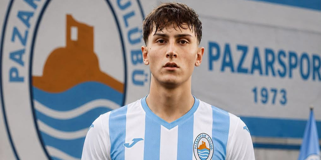 Pazarspor’da savunmaya genç takviye: Alperen Çağlayan imza attı