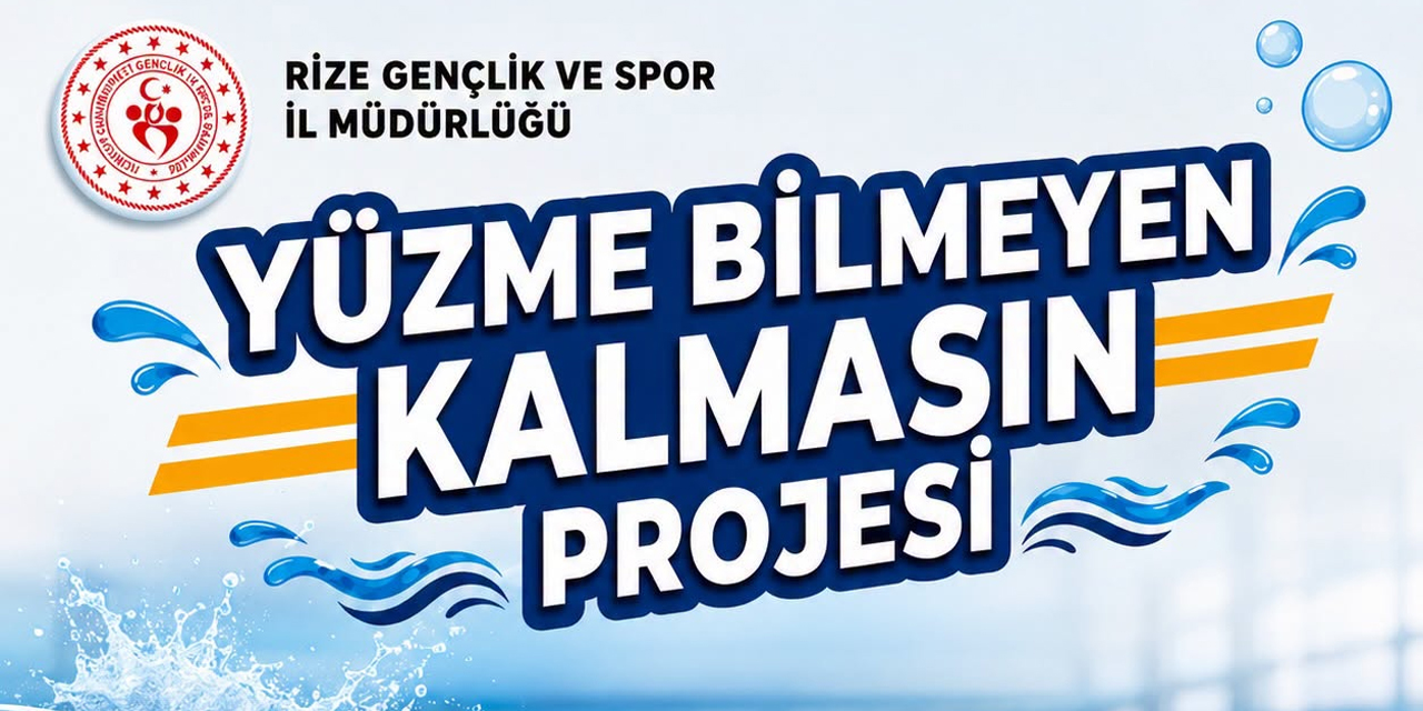 Rize’de yüzme bilmeyen kalmasın: Ek kayıtlar başladı
