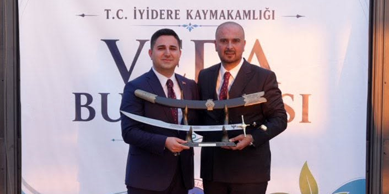 Kaymakam Eray Gürsoy İyidere'ye veda etti