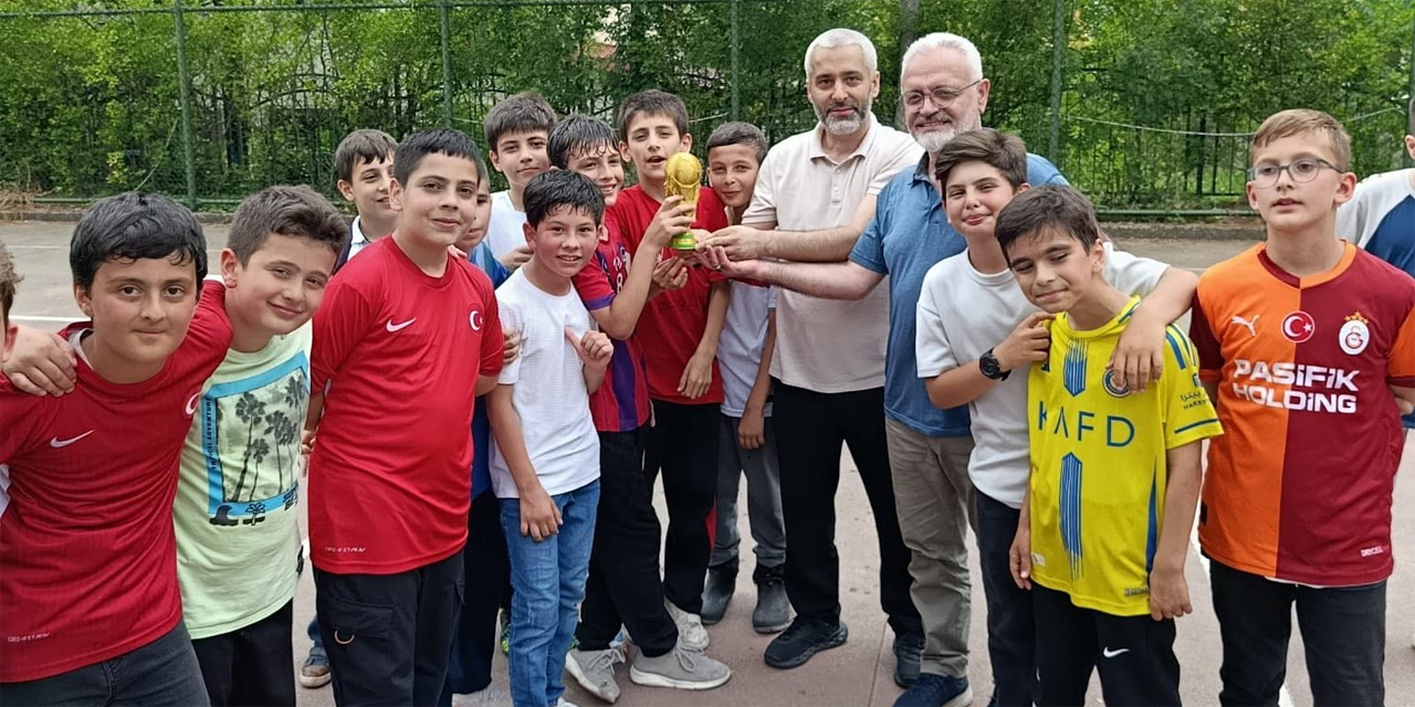 Rize Hafızlık Proje Ortaokulu’nda Futbol Şöleni