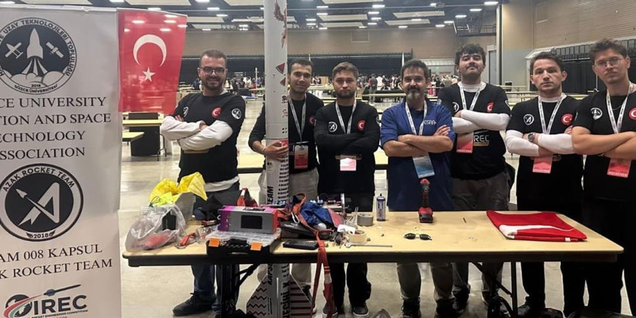 Kapsül Azak Rocket Team ABD'de dünya birincisi oldu