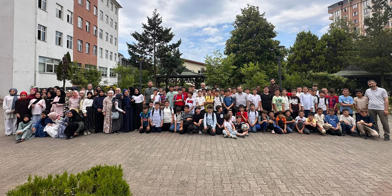 Rize Hafızlık Proje İmam Hatip Ortaokulu’nda Eğitim Yılı tamamlandı