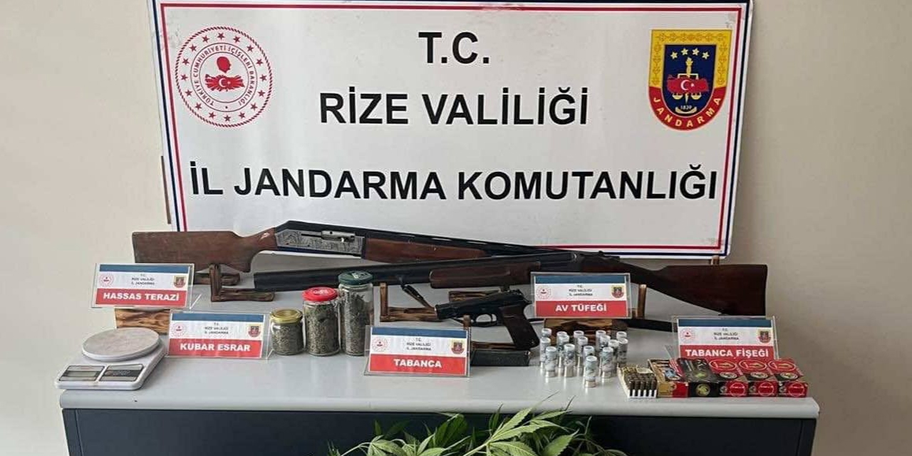 Rize'de aranan 5 suçlu yakalandı