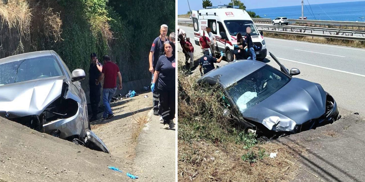 Giresun’da otomobil ile motosiklet çarpıştı: 1 ölü,3 yaralı
