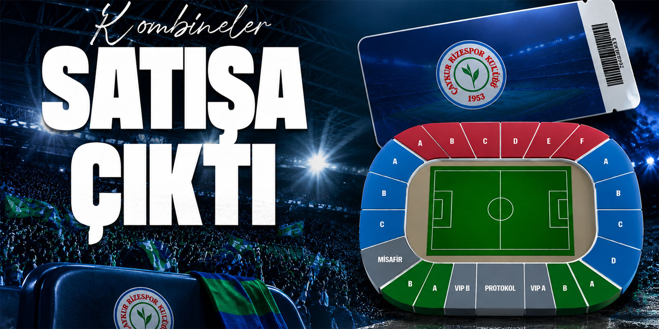 Çaykur Rizespor Yeni Sezon Kombineleri Satışta