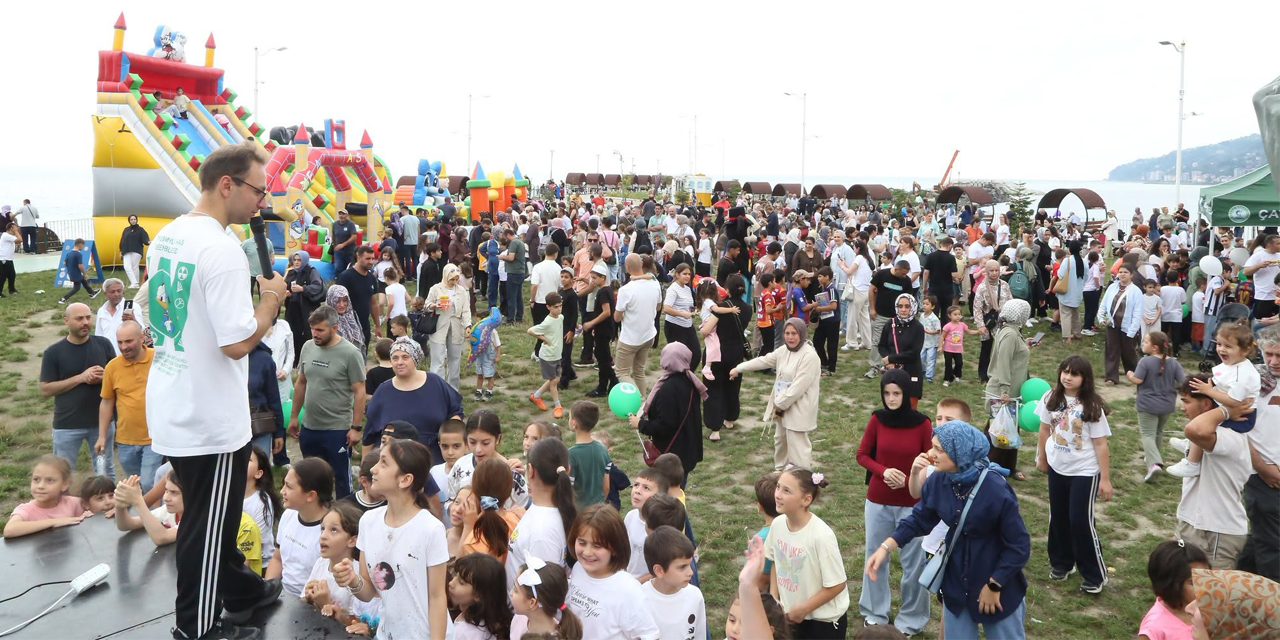 Çayeli'nde 4. Çocuk Şenliği Coşkusu