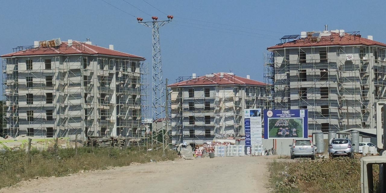 Bafra'da inşaatta iskele faciası: 1 ölü