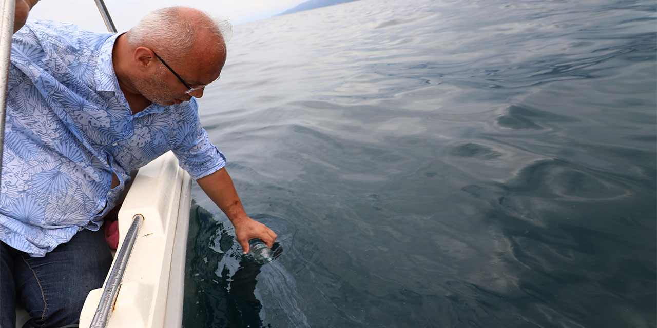 Rize Çayeli açıklarındaki petrol potansiyelinin belirlenmesi için örnekler alındı