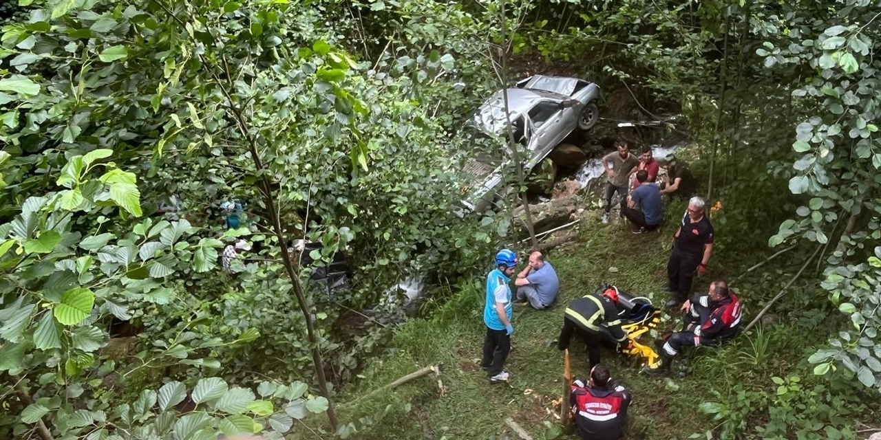 Trabzon'da trafik kazası: 1 ölü, 5 yaralı