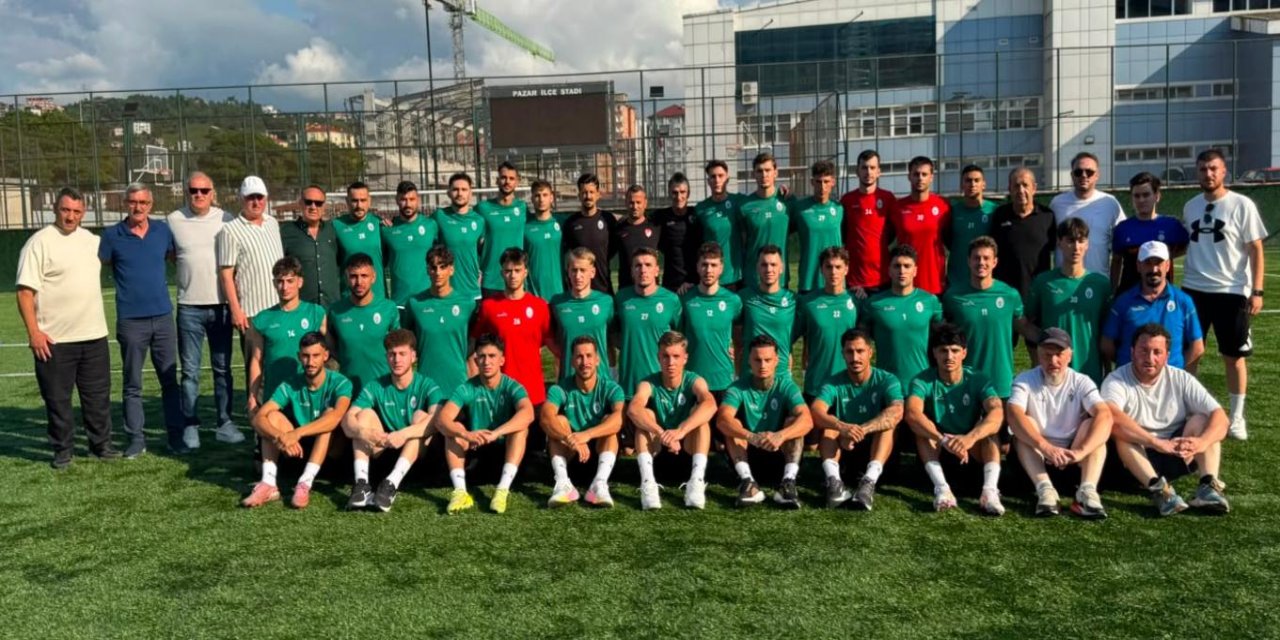 Pazarspor Yeni Sezonu Açtı: Mavi-Beyazlılar Sahaya İndi