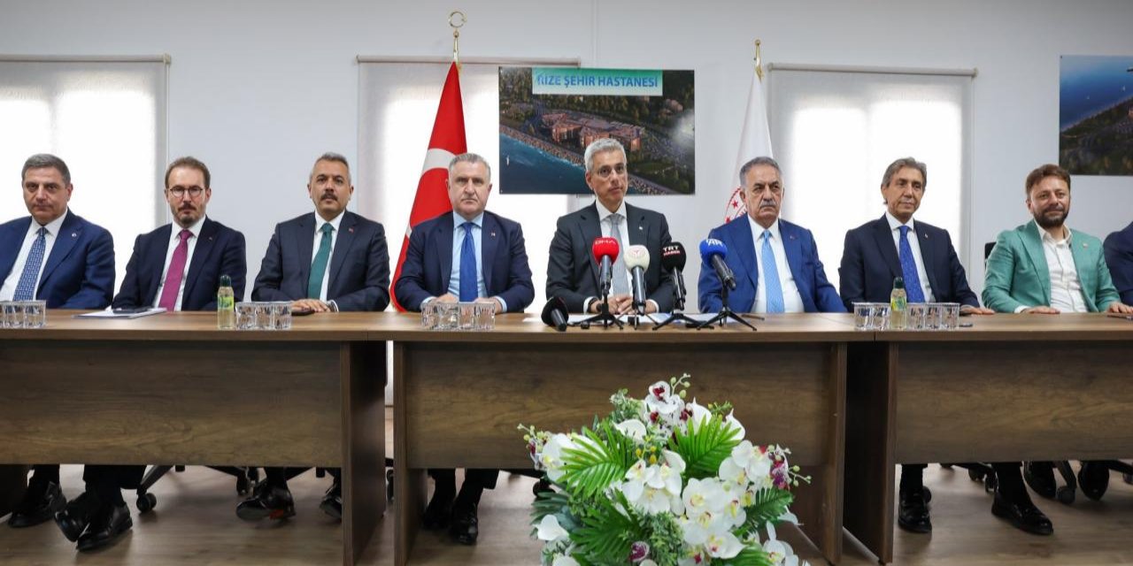 Sağlık Bakanı Memişoğlu: "Rize Şehir Hastanesi 2027 yılında hizmete girecek"
