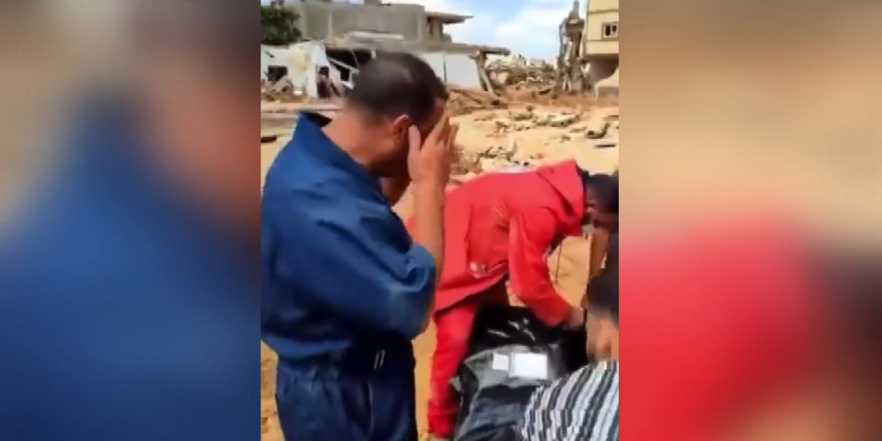 Libya’daki Sel Felaketinde Kızılay’ın Çalışmaları Kameralara Yansıdı