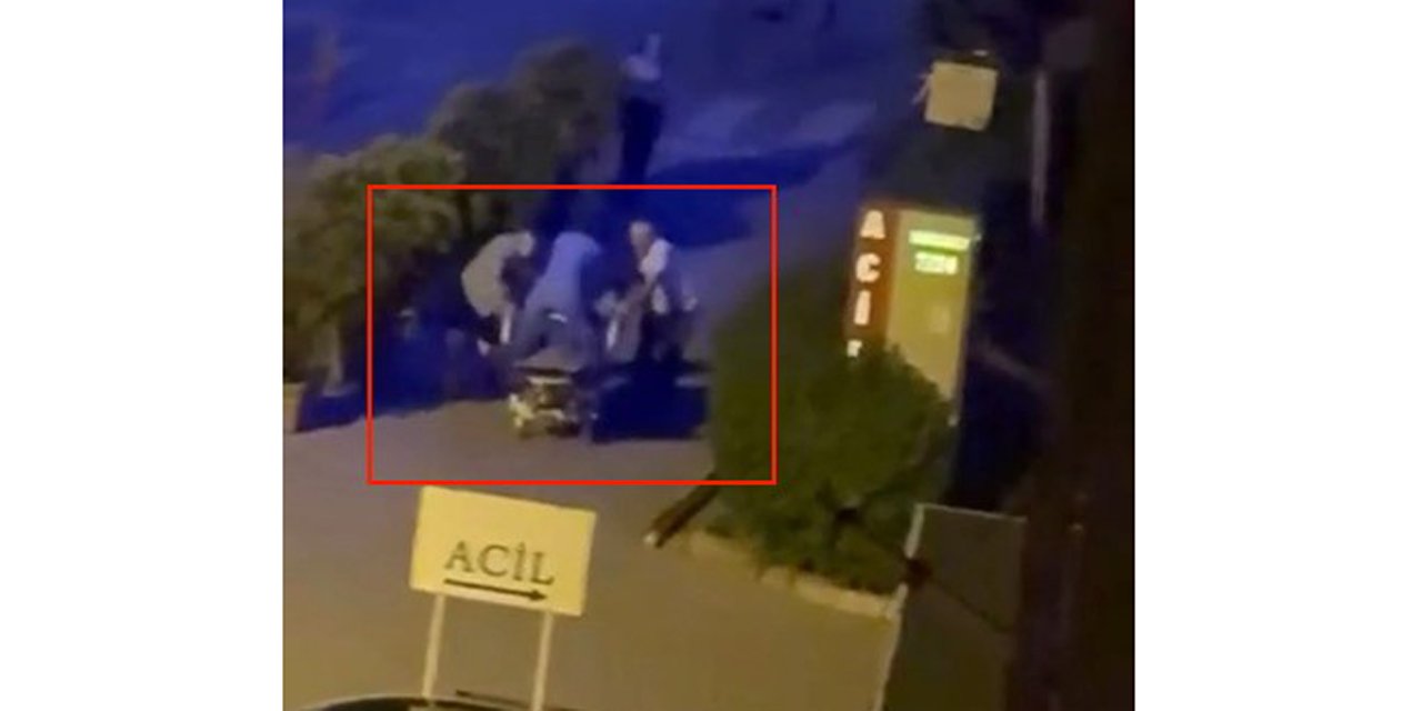 Kadın doktordan sedye üzerinde hayat kurtaran müdahale