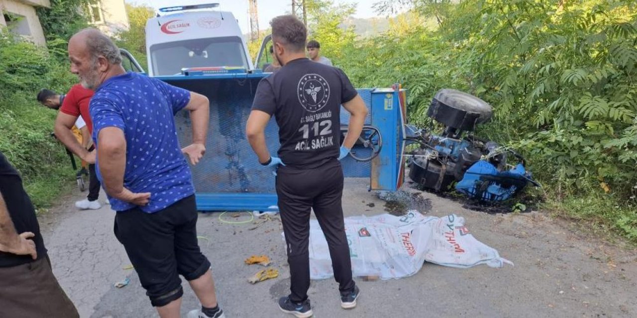 Ordu'da patpat devrildi: 6 yaşındaki kız çocuğu hayatını kaybetti, ağabeyi yaralandı