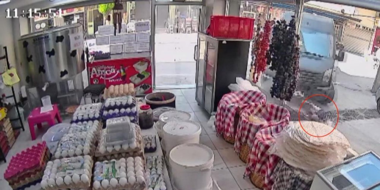 Kamyonetin altında kalan 4 yaşındaki çocuk emekleyerek çıktı