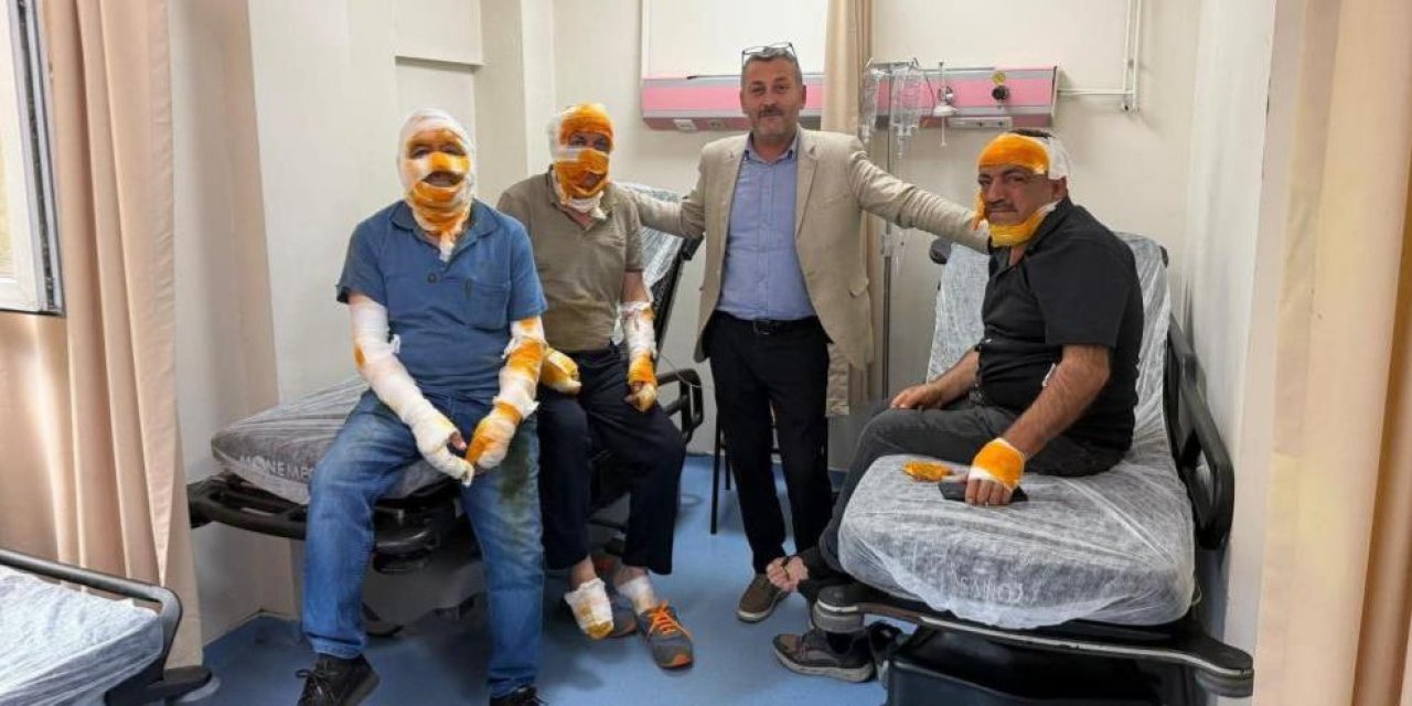 Ordu'da ev yangınında tüp patladı: 5 yaralı