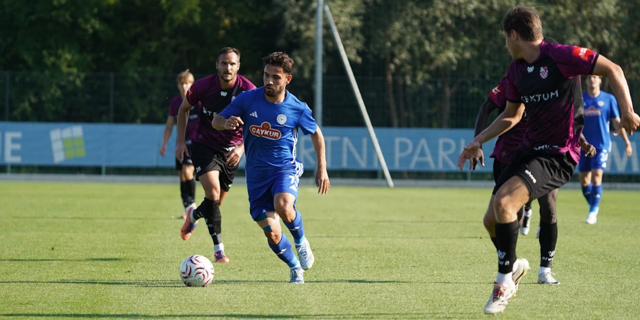 Çaykur Rizespor Slovenya Kampını Galibiyetle Tamamladı