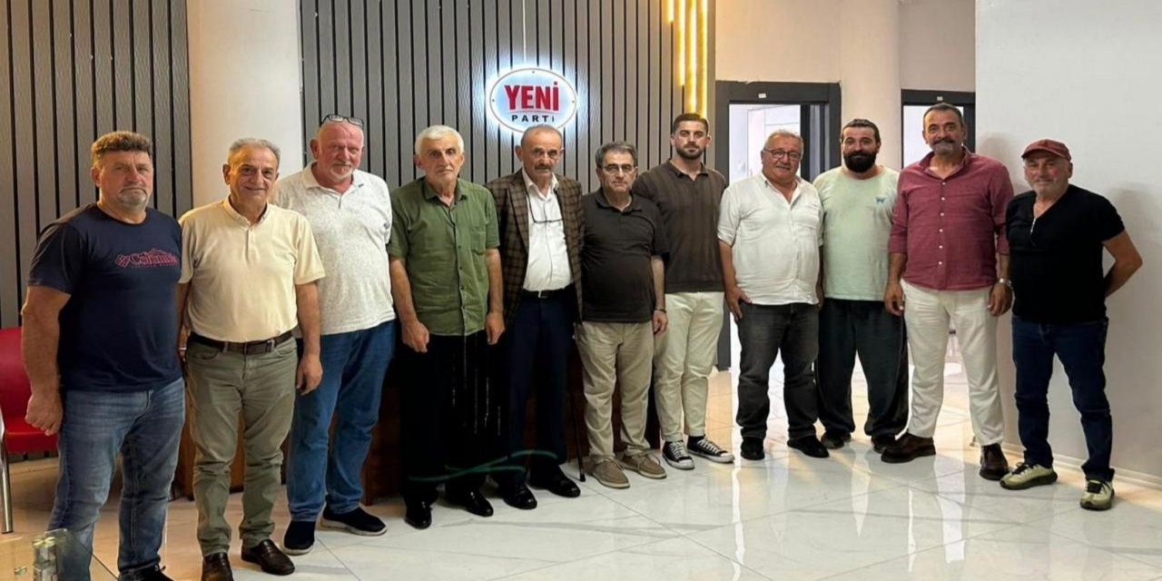Yeni Parti'nin Rize’deki Kurucu İlçe Başkanları Belli Oldu