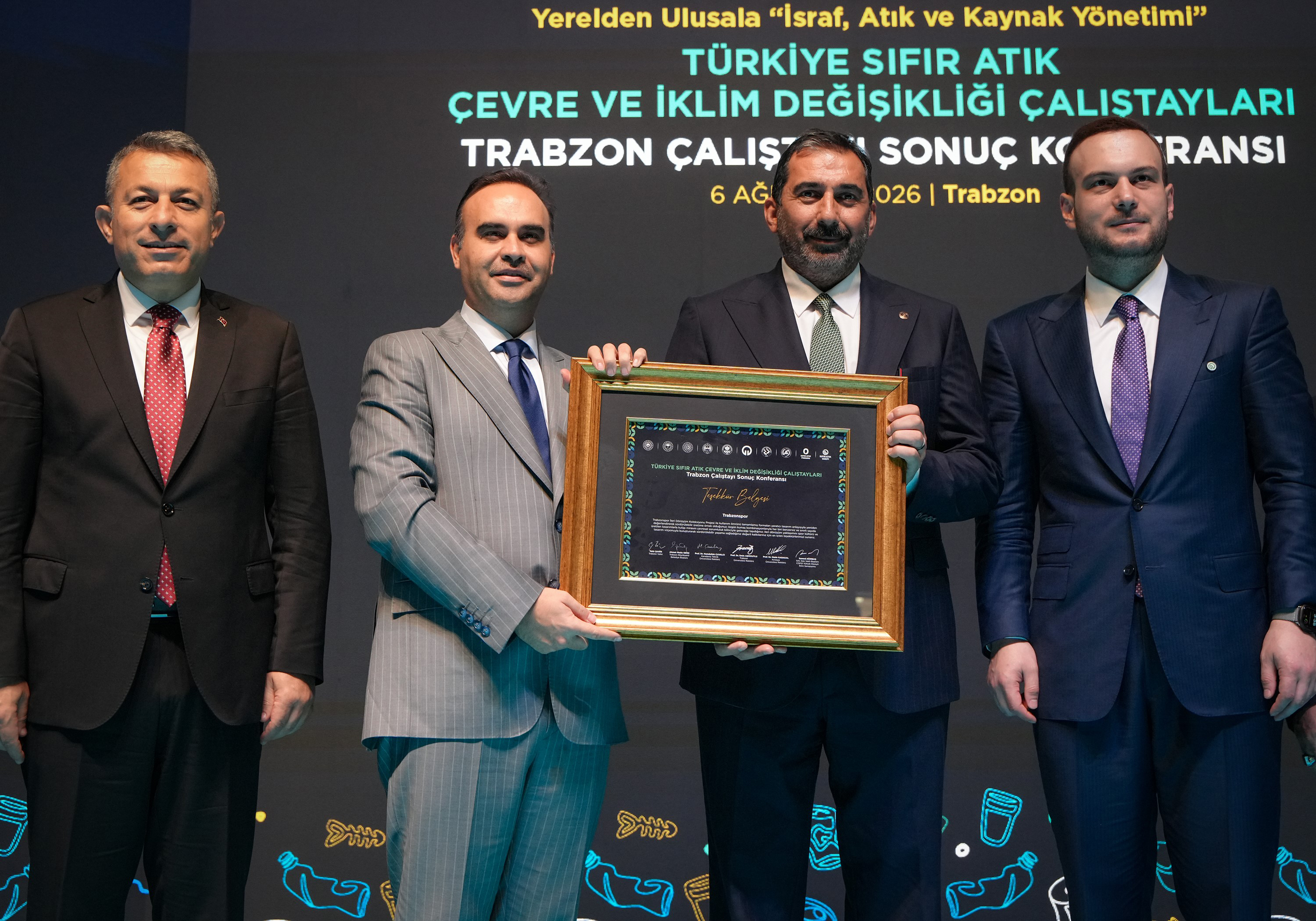 Trabzonspor'dan sıfır atık projelerine destek