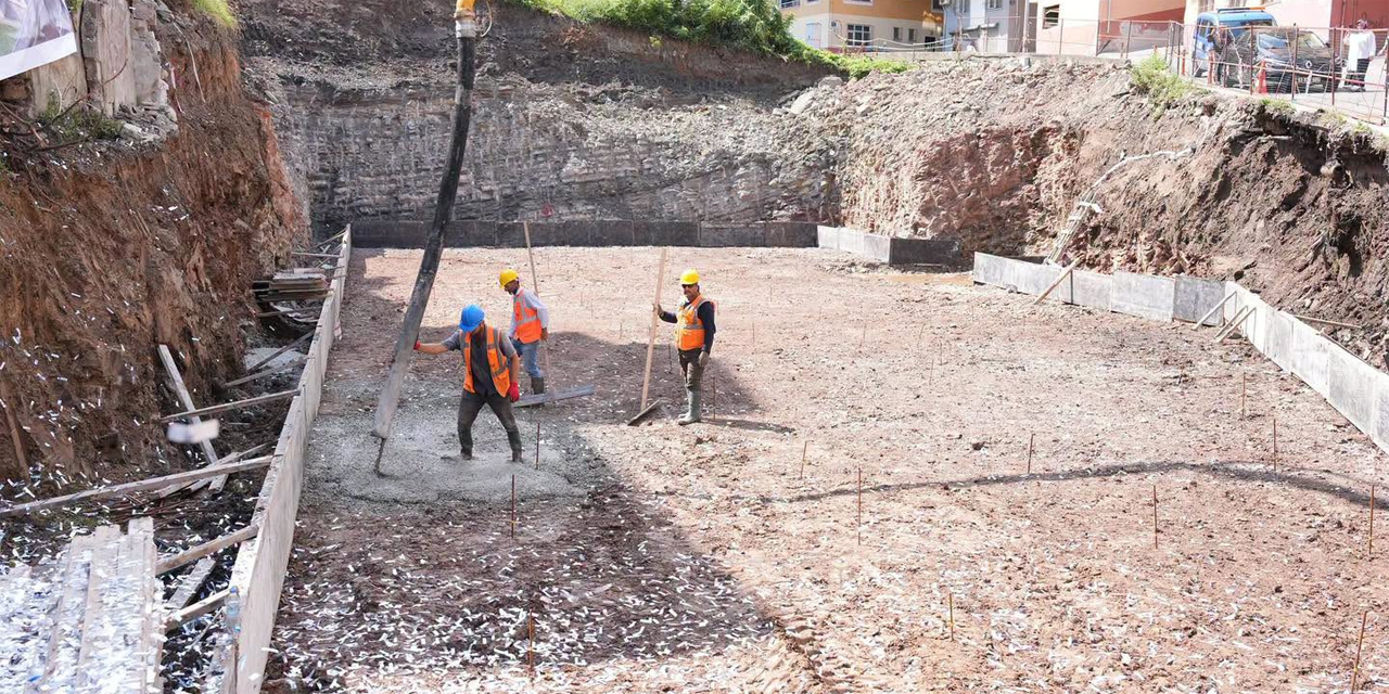 Tophane Mahallesi Camii'nin Temeli Atıldı