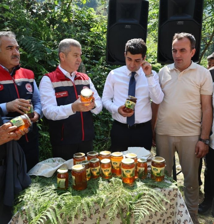 UNESCO korumasındaki Macahel'de bal hasadı başladı