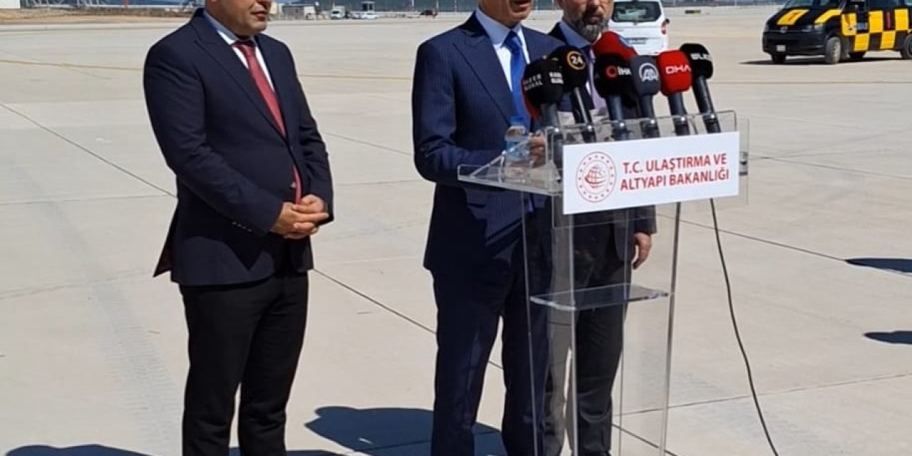 Bakan Uraloğlu Sabiha Gökçen Havalimanı’nda İncelemelerde Bulundu