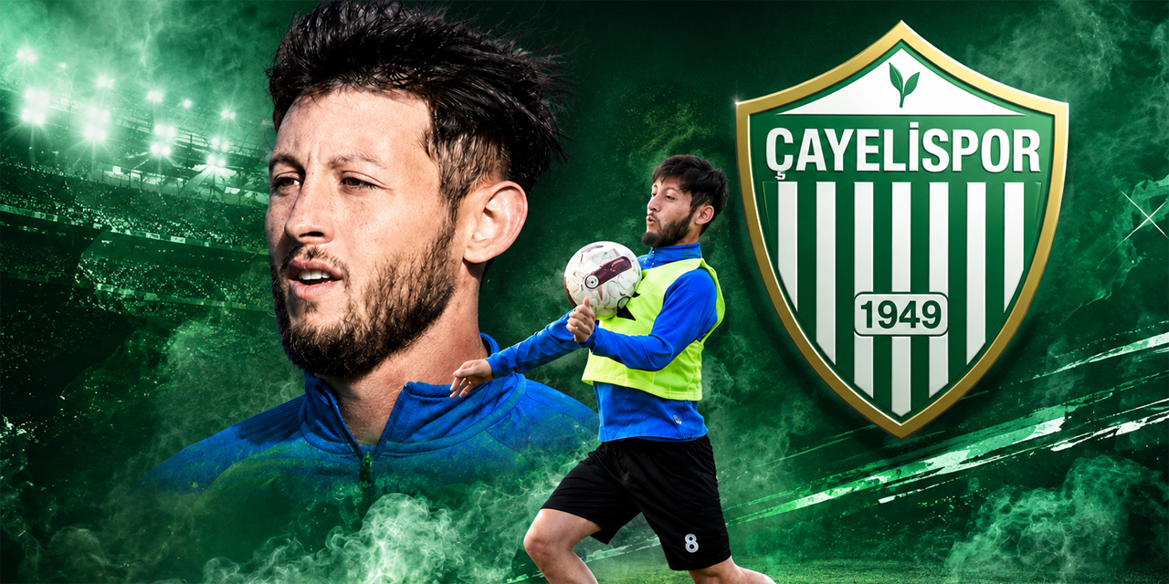 Çayelispor, Şampiyon Orta Saha Rıdvan Demir'le Anlaştı