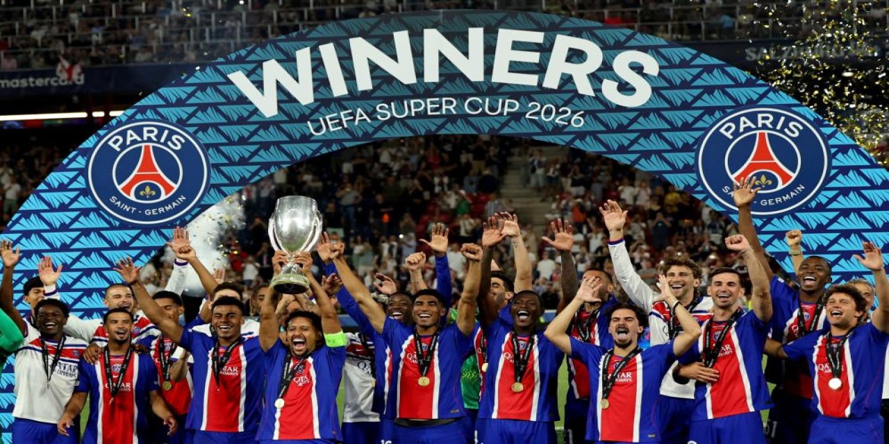Paris Saint-Germain, üst üste ikinci kez UEFA Süper Kupa'nın sahibi