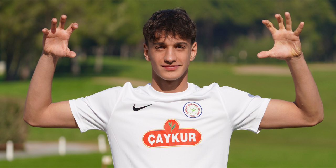 Rizespor'un Genç Yıldızı Mustafa Coşkun Tosun'a U18 Milli Daveti