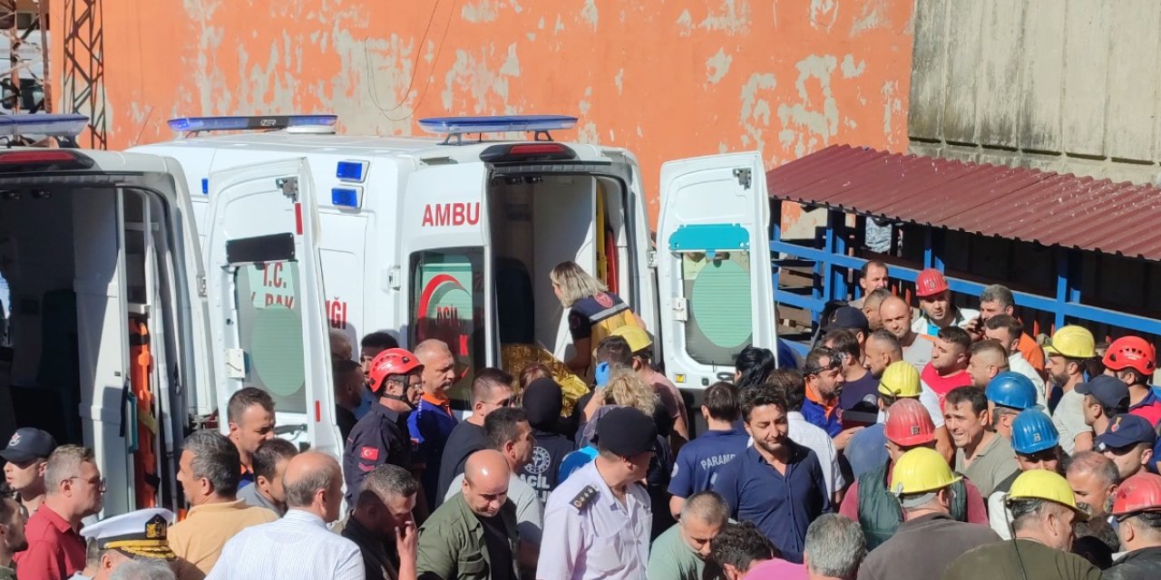 Zonguldak'ta Maden Ocağında Göçük (3)