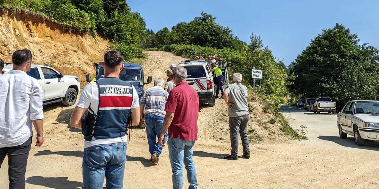 Giresun’da helikopter düştü