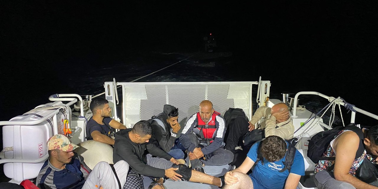 Bodrum’da 44 Kaçak Göçmen Kurtarıldı