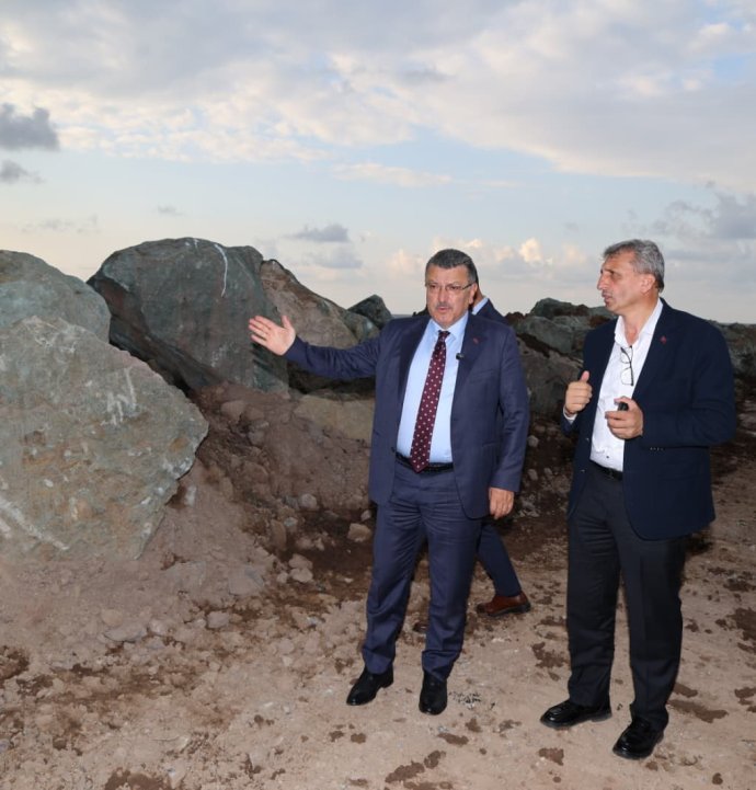 Arsin Yatırım Adası'nda çalışmalar başladı